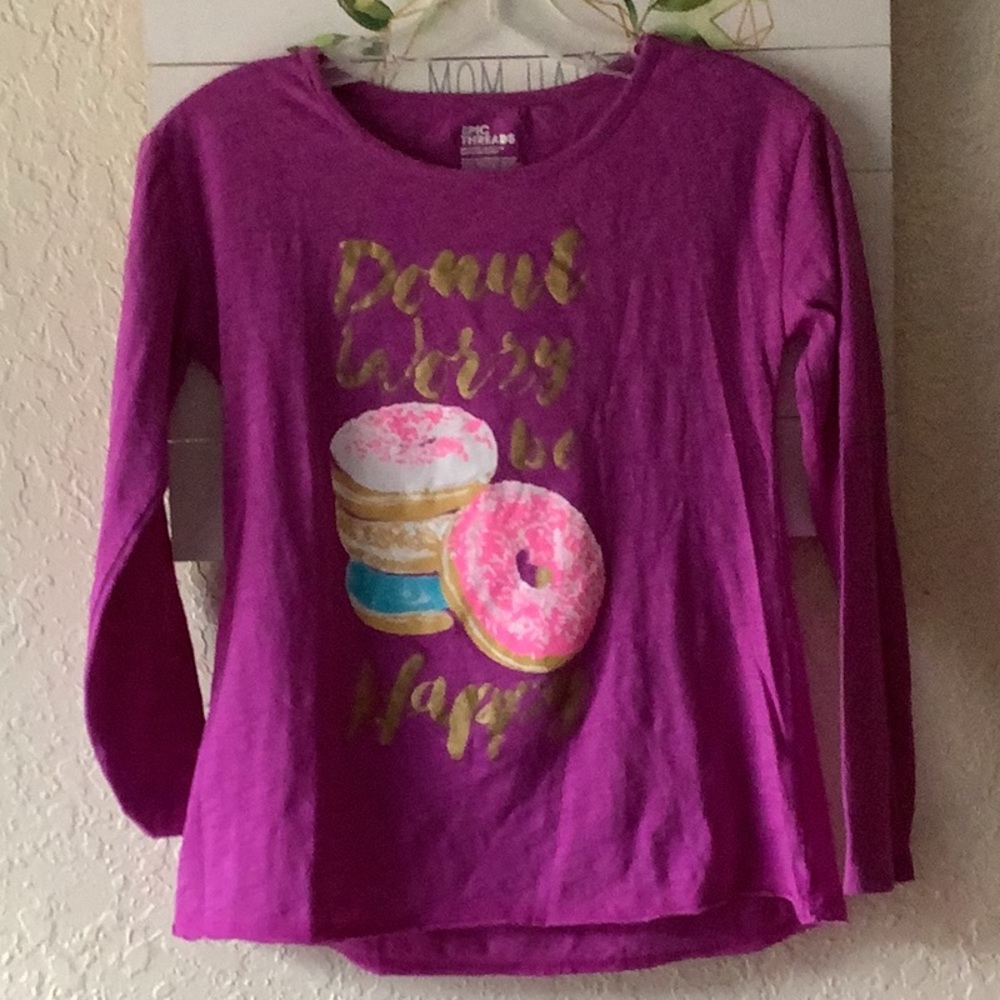 Big girls long sleeve top